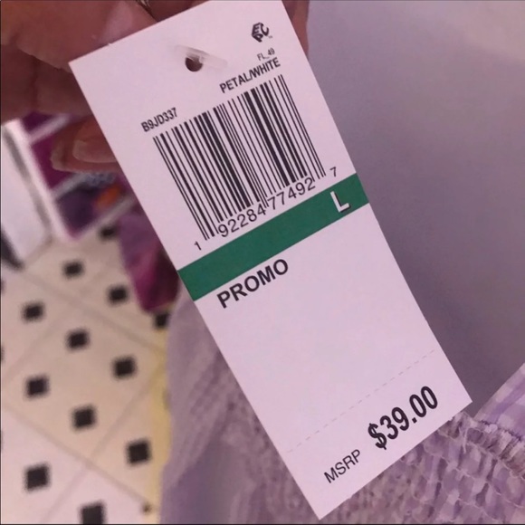 Purple lightweight plaid tartan sundress - Picture 8 of 8